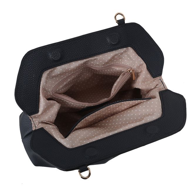 Huvudbild JOELLE portmonnä clutch/väska marinblå - liten ...