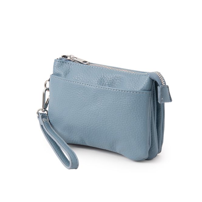 Huvudbild Anna clutch - jeansblå