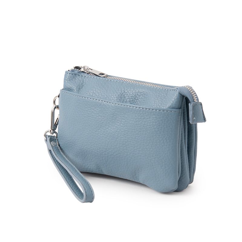 Anna clutch - jeansblå