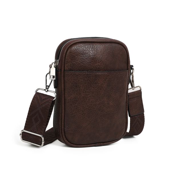 Huvudbild Honey mobilväska brun - liten crossbody i ...