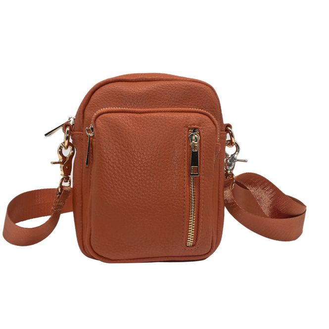 Huvudbild LEVI cityväska - mörk orange