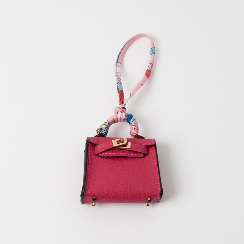 Veskepynt MINI BAG - rosa