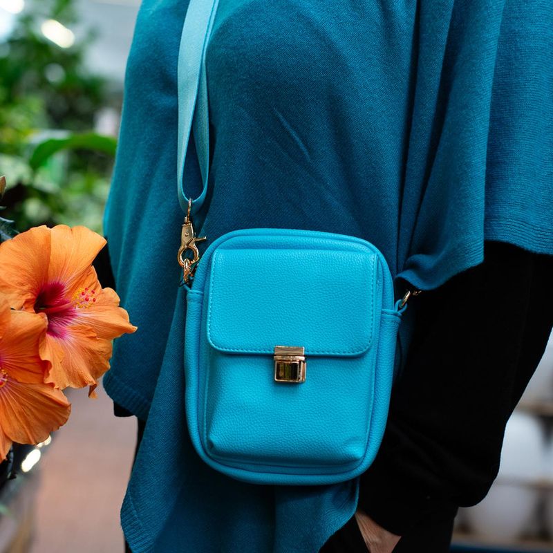 IDA cityväska - turkos