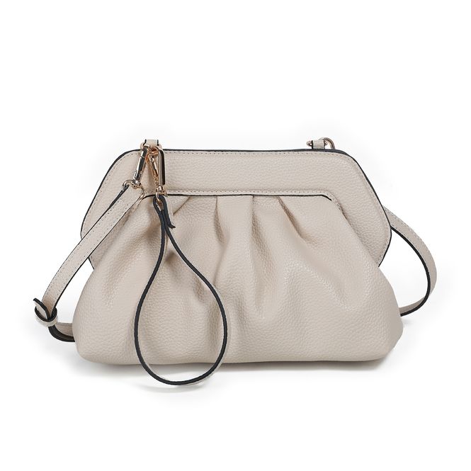 Huvudbild JOELLE portmonnä clutch/väska beige - liten väska ...