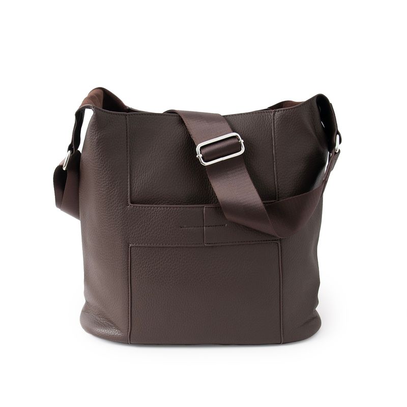 Anna stor crossbodyväska - brun