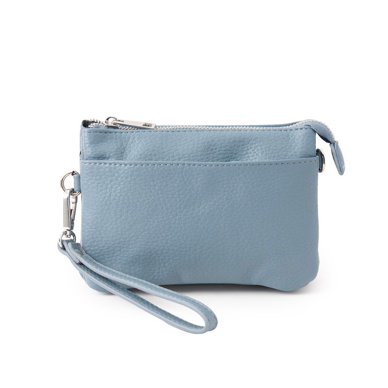 Anna clutch - jeansblå