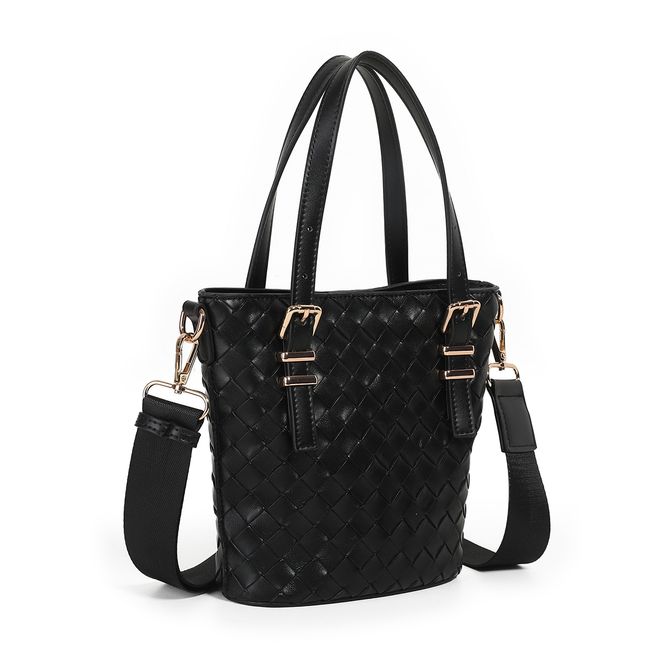 Huvudbild Ivy mini shopper - svart - kompakt och stilren ...