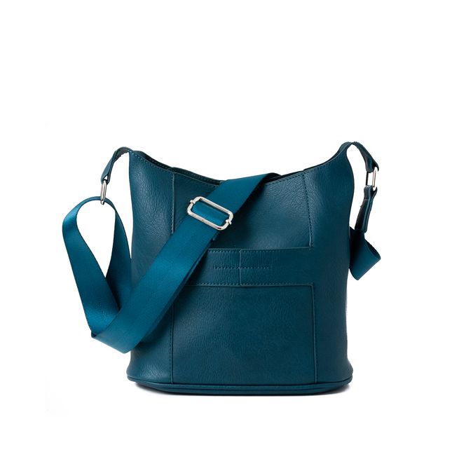 Huvudbild Anna liten crossbodyväska - petrolfärgad