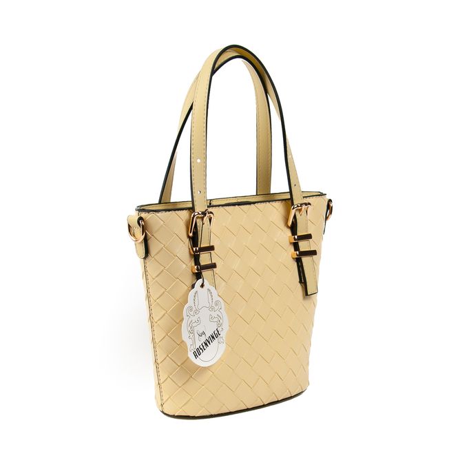 Huvudbild Ivy mini shopper - ljus gul - kompakt och stilren ...
