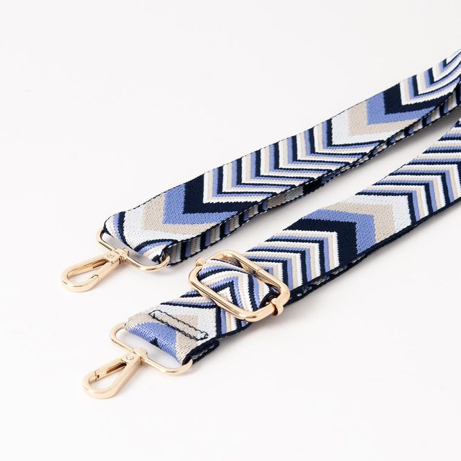 Huvudbild Axelrem med v-monster - marin