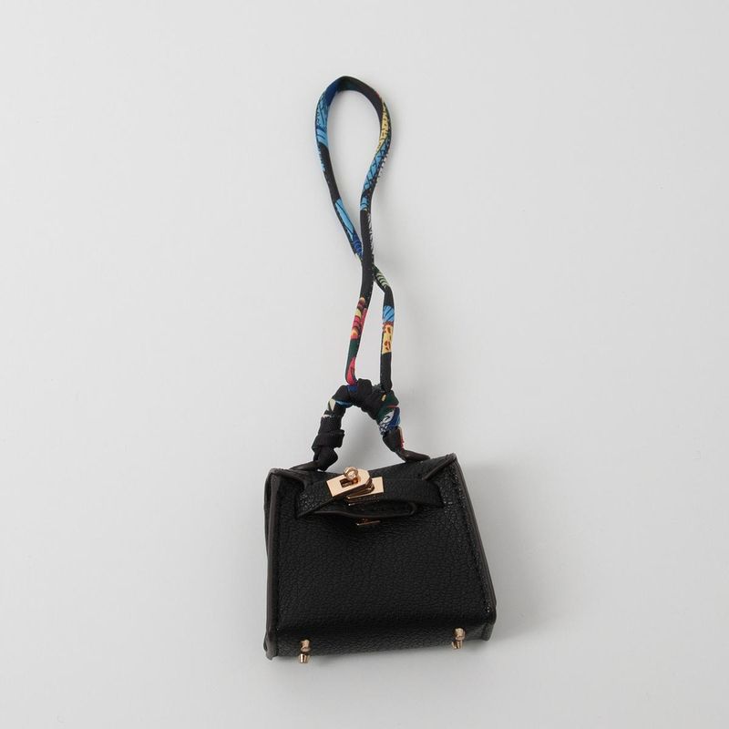 Väskadekoration MINI BAG - svart