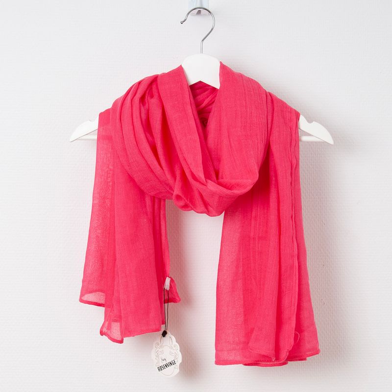 Skjerf i modal - rosa