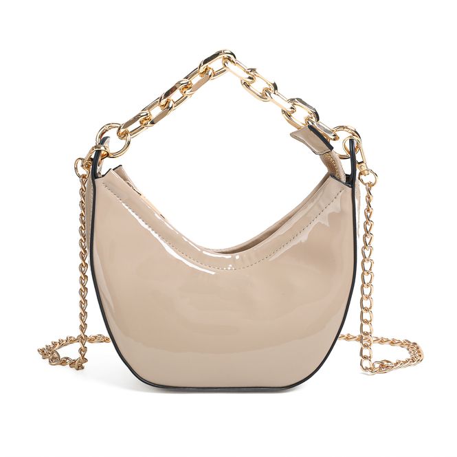 Huvudbild DELRAY partyväska med handkedja - beige