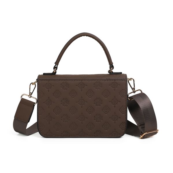 Huvudbild Hillevi clutch brun - stilren väska i ...