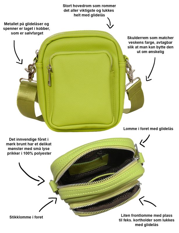 LEVI citybag - kornblå