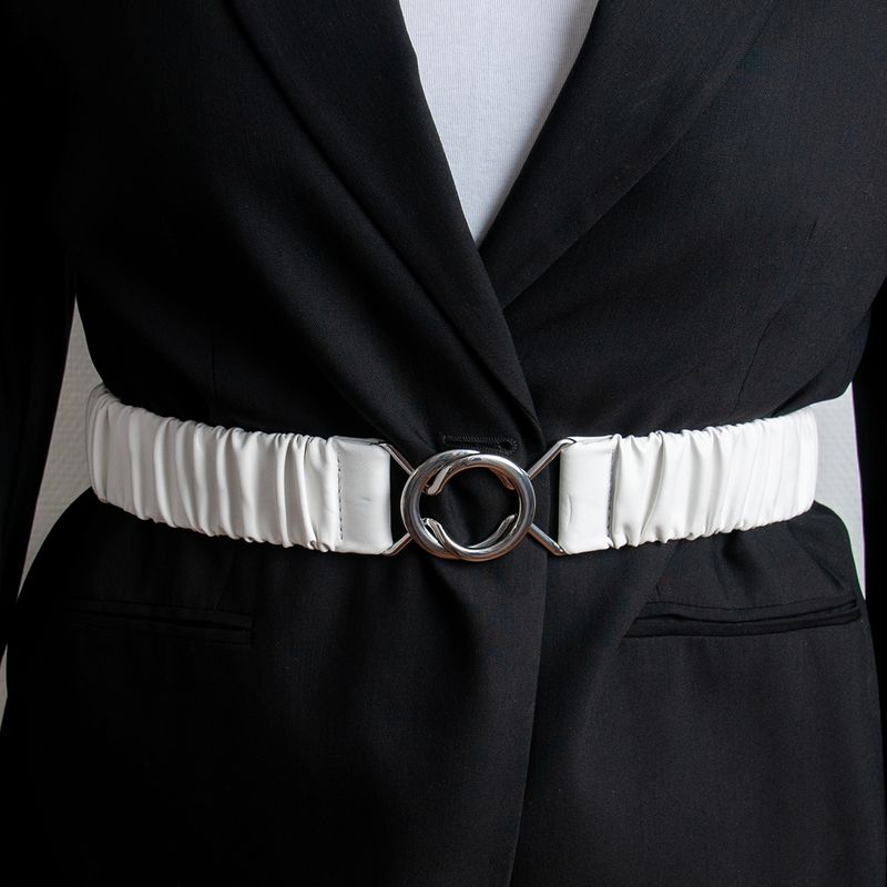 Belte elastisk - hvit