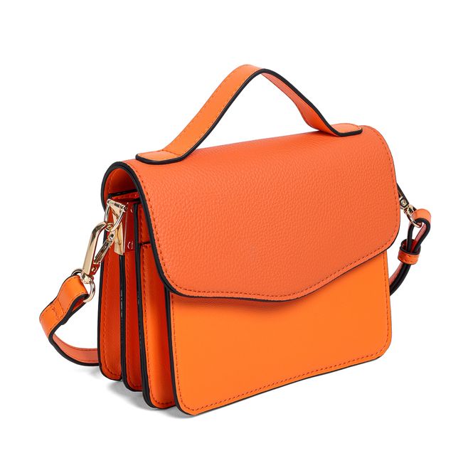 Hovedbilde ALEXA clutch med håndtak - orange