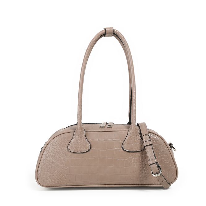 Huvudbild Inea lav croco shopper - beige - Elegant ...
