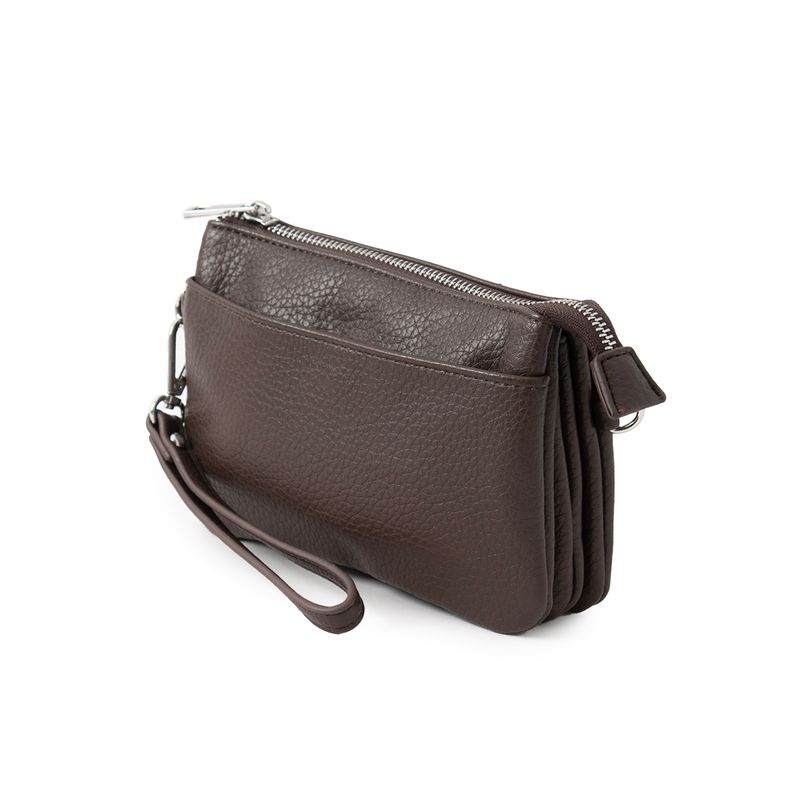 Anna clutch - brun