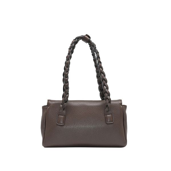 Huvudbild Holly låg shopper - brun väska i imitationsskinn ...