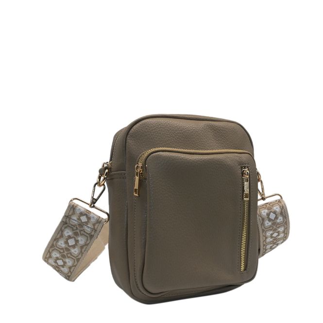Huvudbild DINA stor cityväska - mörk beige