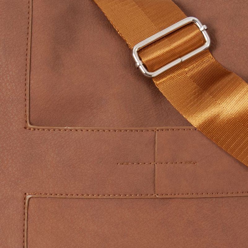 Anna stor crossbag - cognac