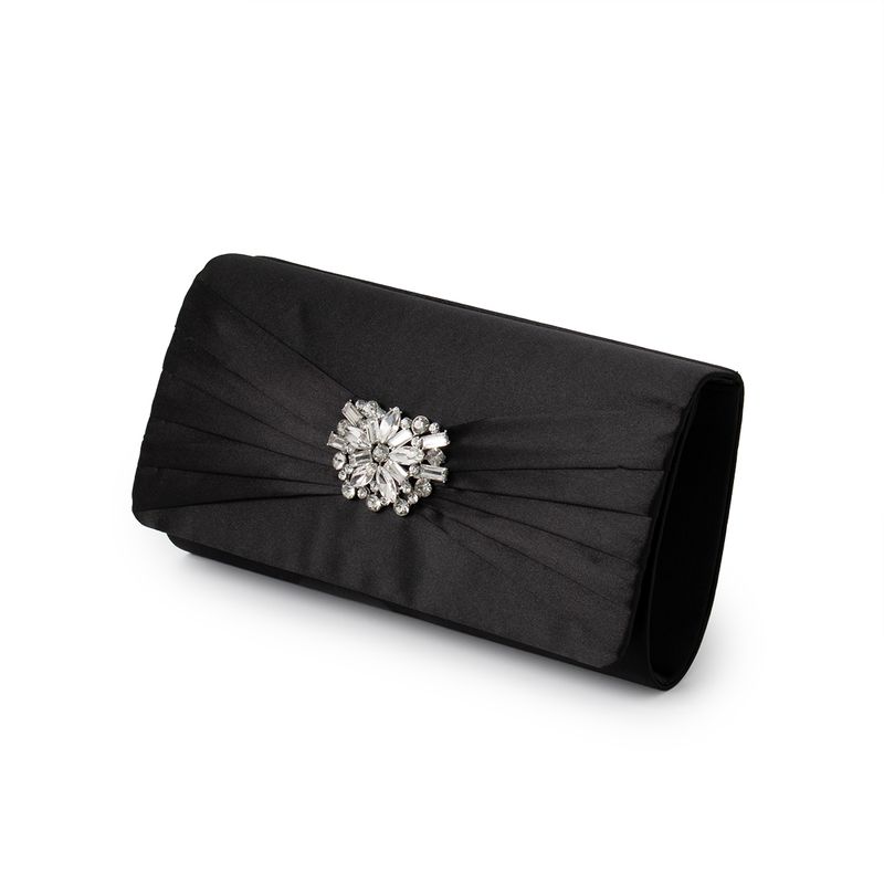 Festväska med rosett - svart
