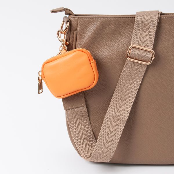 Huvudbild Mini-fodral med krok, orange – perfekt för ...