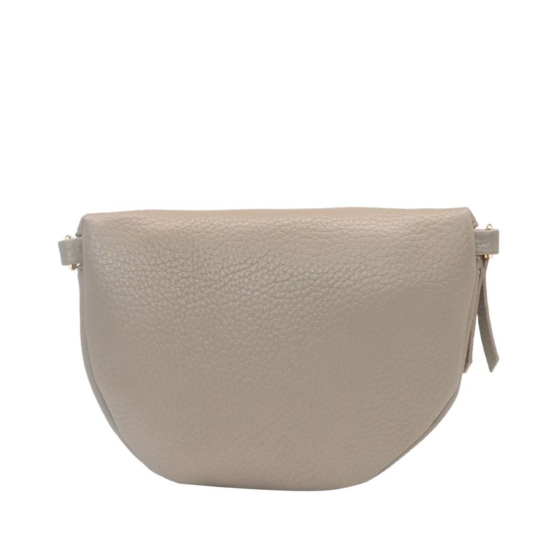 PEPPER bumbag  med mönstrad rem - beige