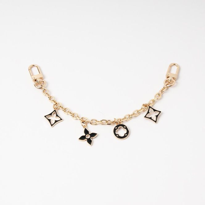 Hovedbilde Veskepynt lenke med charms - svart