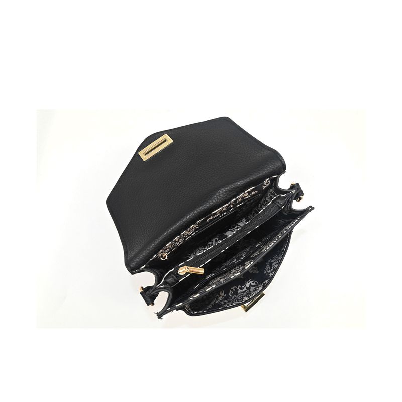 DUBLIN clutch med clipslås - svart
